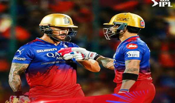 RCB set formidable target for CSK in do-or-die clash