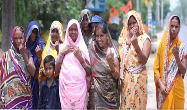 UP records 47.55 pc voter turnout till 3 pm