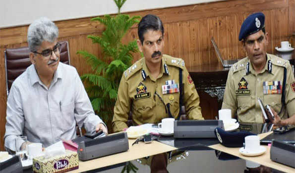 CS reviews overall security scenario of J&K
