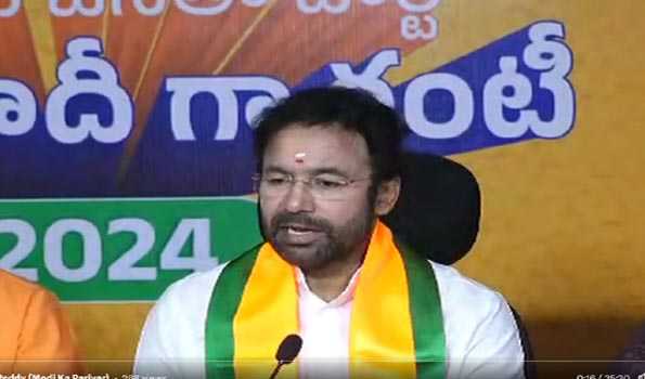 Cong is cheating Telangana farmers again: K Reddy