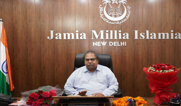 Prof. Mohammad Shakeel assumes role of officiating vice chancellor of JMI