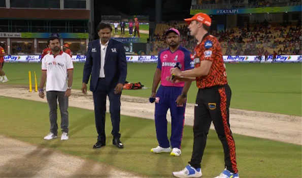 RR wins toss, to bowl first against SRH in IPL Q-2