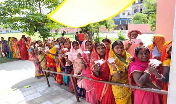 Bihar: 23.66 pc voting till 11 am