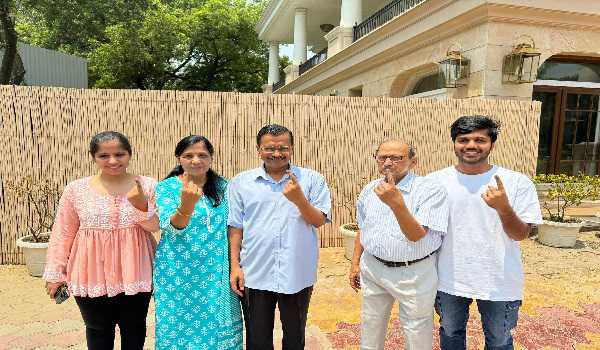 Voted against dictatorship and inflation: CM Kejriwal
