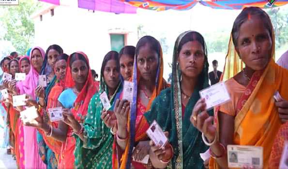 36.48 pc polling till 1 pm  in Bihar