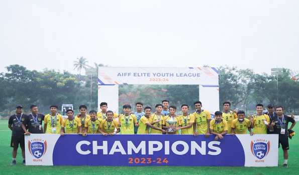 Classic Football Academy bag AIFF U17 Elite Youth League title