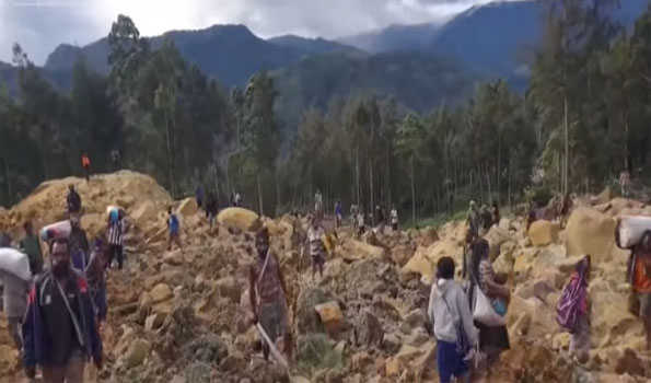 At least 670 feared dead after huge landslide in PNG: UN official