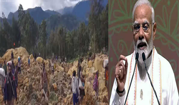 India offers $1 mn in relief aid to Papua New Guinea after massive landslide destruction