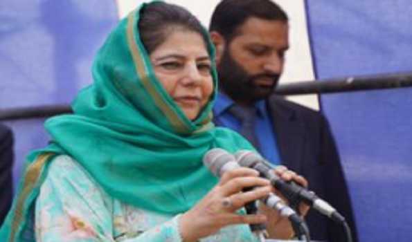 Mehbooba Mufti booked for violating MCC on poll day