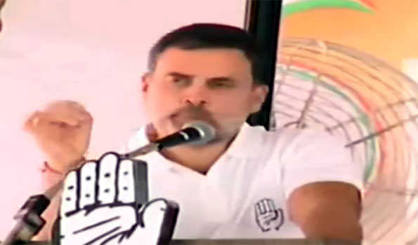 PM Modi only practices politics of hatred: alleges Rahul