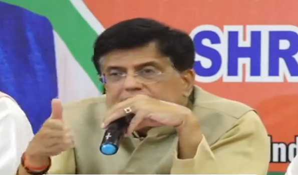 Goyal flays Cong Chandigarh candidate Tewary for not voting in 2019 polls