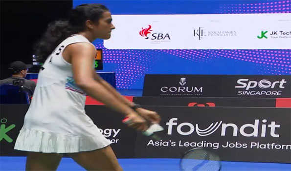 Sindhu exits Singapore Open in second round against Carolina Marin