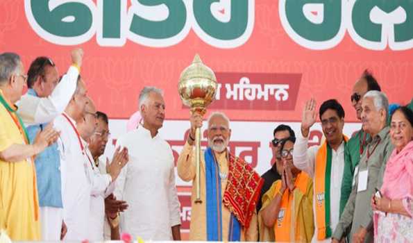 PM Modi emphasises on development and social equality
