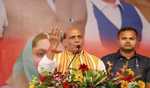 Rajnath slams Congress & BJD for neglecting  development of Odisha in last 75 years