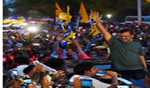 Kejriwal urges people to unite against dictatorship as he walks out of jail
