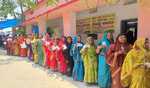 56.85 percent polling recorded in five Lok Sabha seats till 6 pm in Bihar
