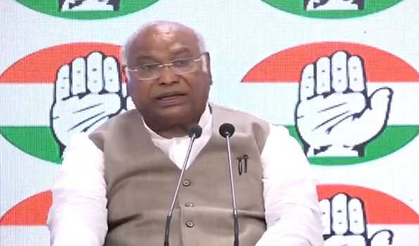 This election will score when democratic forces defeat dictatorial ones, says Kharge