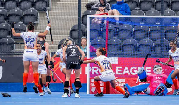 Indian Women’s Hockey Team go down against Germany in FIH Pro League