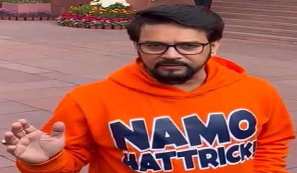Anurag Thakur leading from HP