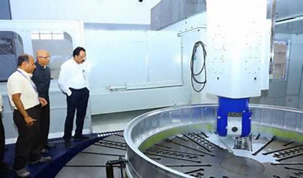 ISRO chairman inaugurates advanced HAL facilities to boost LVM3 production
