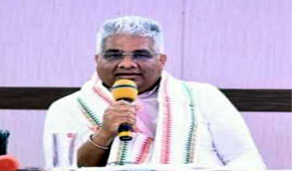 New MP Bhupender Yadav vows to end water crisis in Alwar