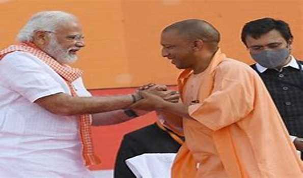 Yogi congratulates Modi for taking oath as PM for third term