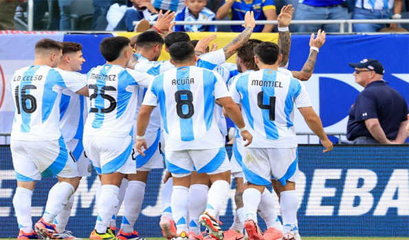 Di Maria on target as Argentina beats Ecuador in Copa America warmup