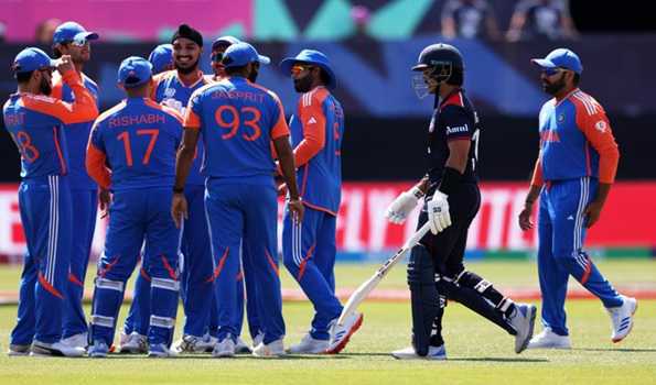 USA left reeling as Arshdeep magic restricted them to 110