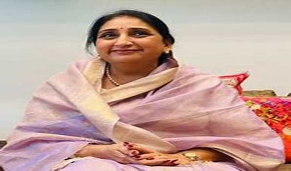 Sunetra Pawar files RS bypoll nomination
