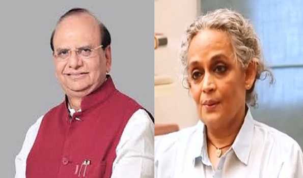 Delhi LG grants approval for prosecution of Arundhati Roy under UAPA