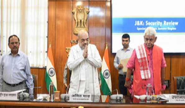 Shah reviews security, logistics arrangements for Amarnath Yatra