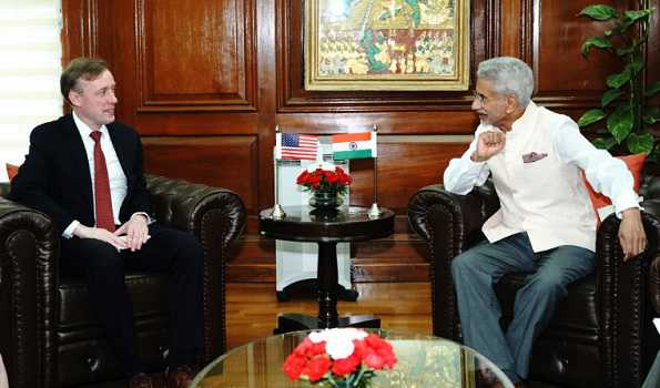 EAM holds talks with visiting US NSA Jake Sullivan
