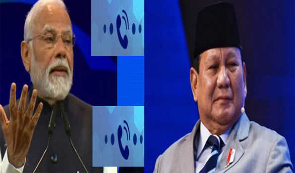 PM Modi speaks with Indonesia