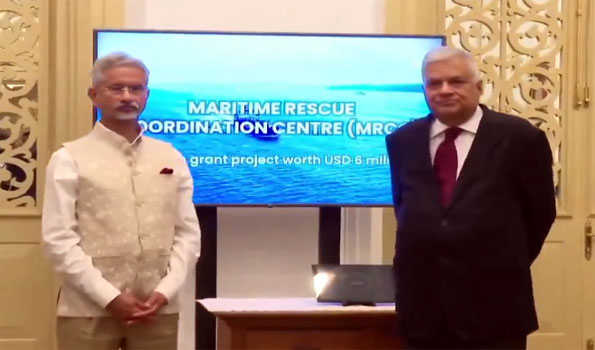 EAM meets Sri Lankan President, PM, joins virtual inauguration of India-funded projects
