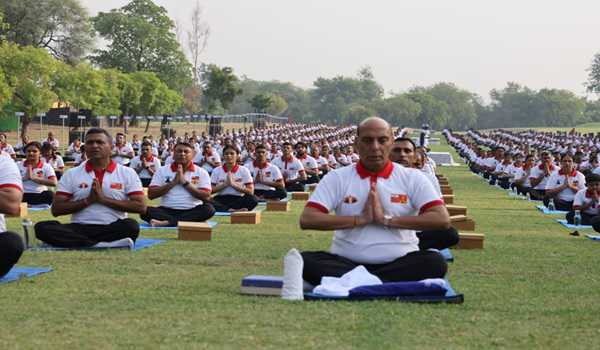 Yoga helps in harnessing aggressive capabilities of soldiers: Rajnath Singh