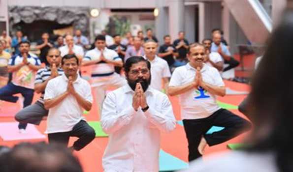 All should adopt Yoga way of life: Shinde