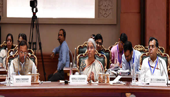 Sitharaman holds pre-Budget consultation with state FMs