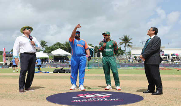 India bat first against Bangladesh in T20 WC clash