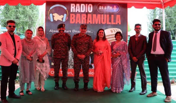 2 community radio stations established by Army inaugurated in J&K