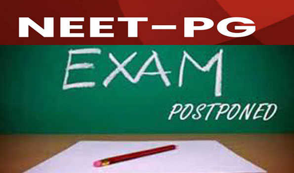 NEET-PG exam postponed as a 'precautionary measure'