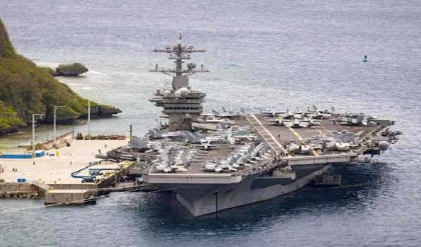 US aircraft carrier Theodore Roosevelt to replace D Eisenhower in Red Sea