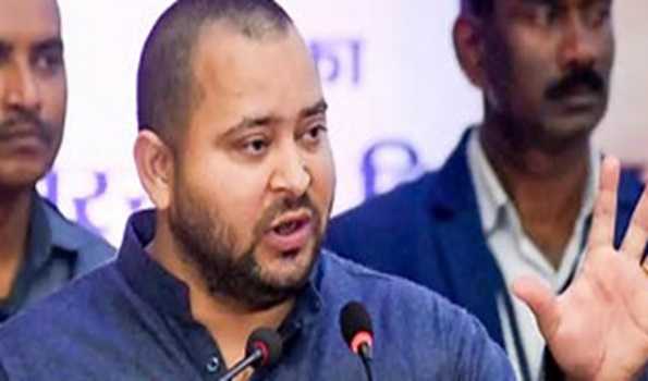 PM should condemn lawlessness in Bihar: Tejashwi