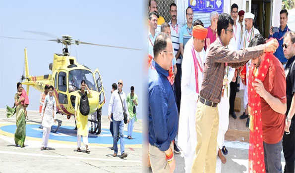 Jammu to Vaishno Devi Shrine helicopter services takes off