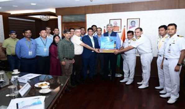 DRDO hands over Medium Range-Microwave Obscurant Chaff Rocket to Indian Navy