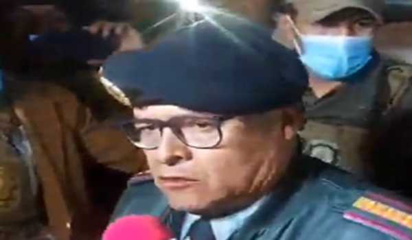 Bolivian coup leader General Zuniga arrested