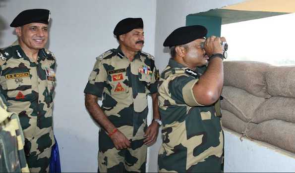 DG BSF reviews troop readiness along Jammu IB