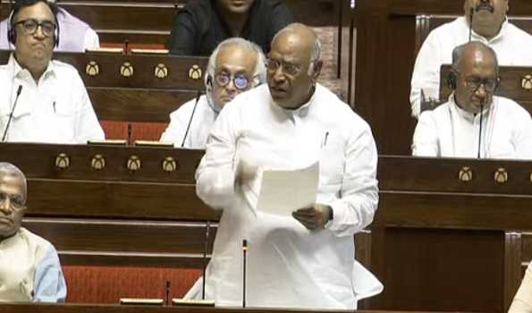 Kharge attacks PM for his election speeches