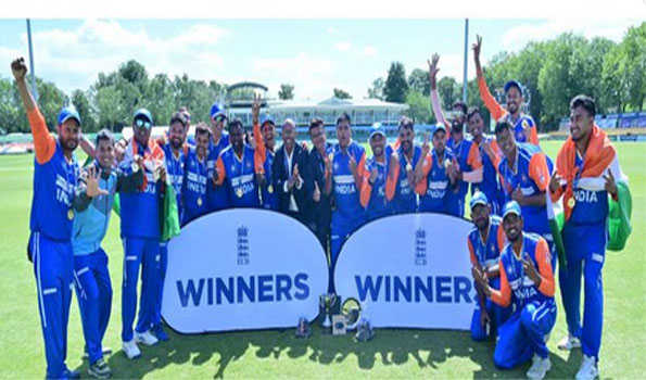 India win deaf cricket series against England