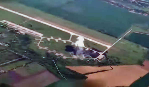 Russia says 5 Ukrainian fighter jets ruined in missile attack