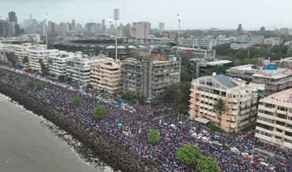 T20 victory parade lights up Mumbai and champs with Rs 125 cr